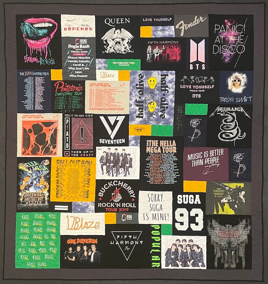 Planning a Concert T shirt Quilt What You Need to Know to